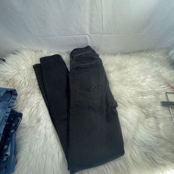 Pacsun Distressed Super High Rise Leggings Sz 26 - Picture 3 of 10